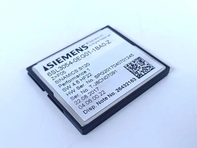 Produktfoto 1 von Siemens Sinamics S 120 6SL3054-0EG01-1BA0-Z Z=F05 NEU UNUSED