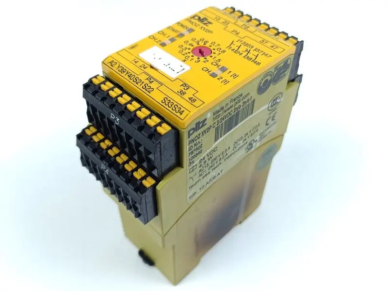Produktfoto 1 von PILZ PNOZ XV2P C 3/24VDC 2n/o 2n/o t ID-No.: 787502 TESTED & TOP ZUSTAND