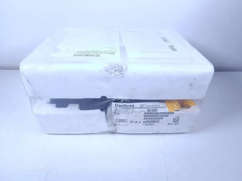 Produktfoto 1 von Danfoss VLT 131B0051 FC-302P5K5T5E20H1BGXXXXSXXXXAXBXCXXXXDX UNUSED & OVP SEALED