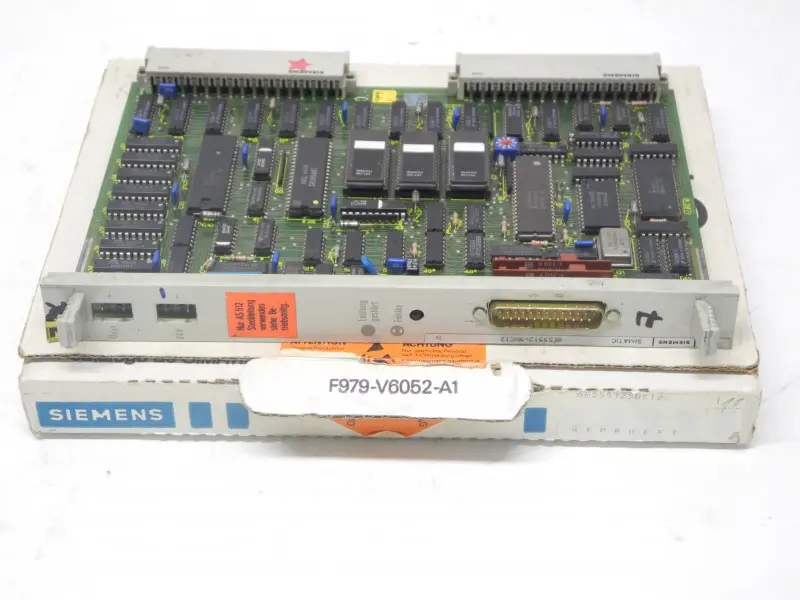 Produktfoto 1 von Siemens Simatic S5 6ES5 512-5BC12 6ES5512-5BC12 Anschaltung E.Stand 8 OVP