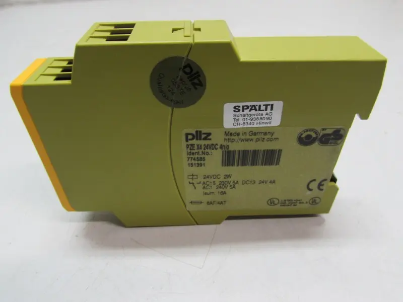 Produktfoto 1 von PILZ PZE X4 24VDC 4n/o  ID No.: 774585