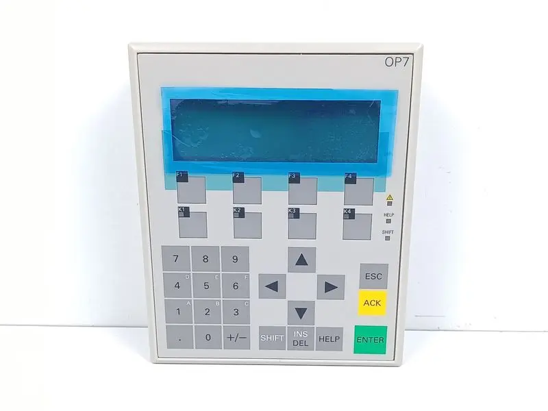 Produktfoto 1 von Siemens 6AV3 607-1JC00-0AX1 Operator Panel OP 7-PP  E-St. 03 TESTED & NEUWERTIG