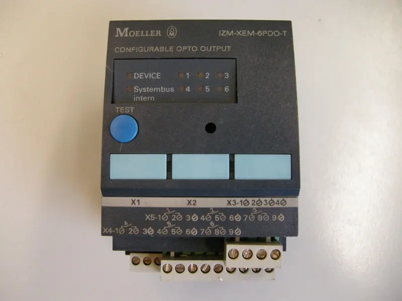 Produktfoto 1 von Moeller IZM-XEM-6PDO-T Configurable OPTO OUTPUT