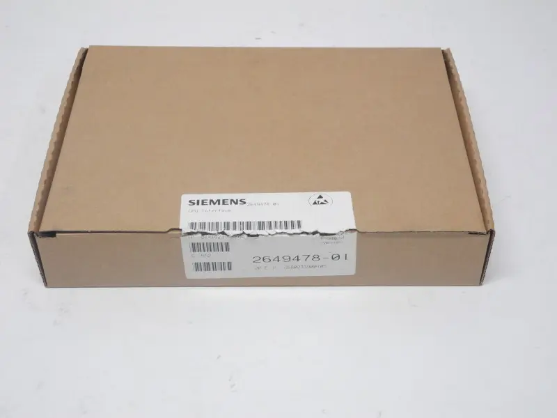 Produktfoto 1 von Siemens Sinumerik 6FX1123-3CA00 CPU Interface Erzeugnisstand P Neuwertig OVP