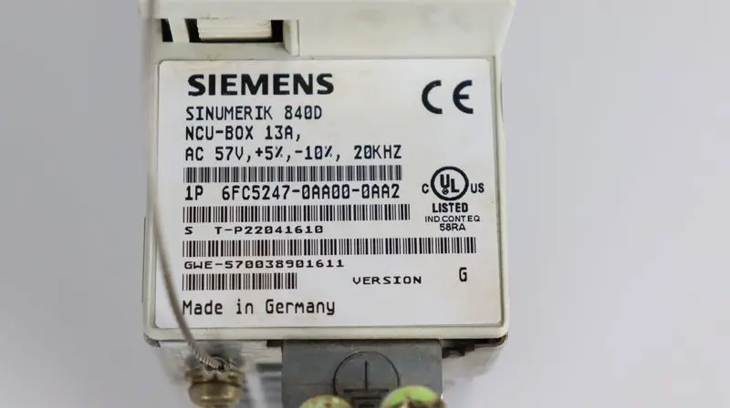 Produktfoto 1 von Siemens Sinumerik 840D NCU-BOX 13A 6FC5247-0AA00-0AA2 TESTED & TOP ZUSTAND