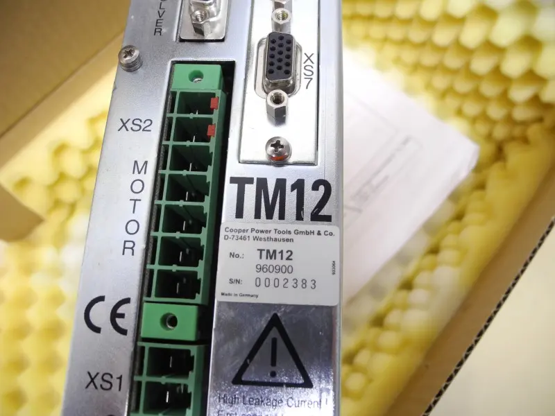 Produktfoto 1 von DGD Gardner-Denver TM12 Servo Controller Cooper Tools TMH No. 960900 unbenutzt