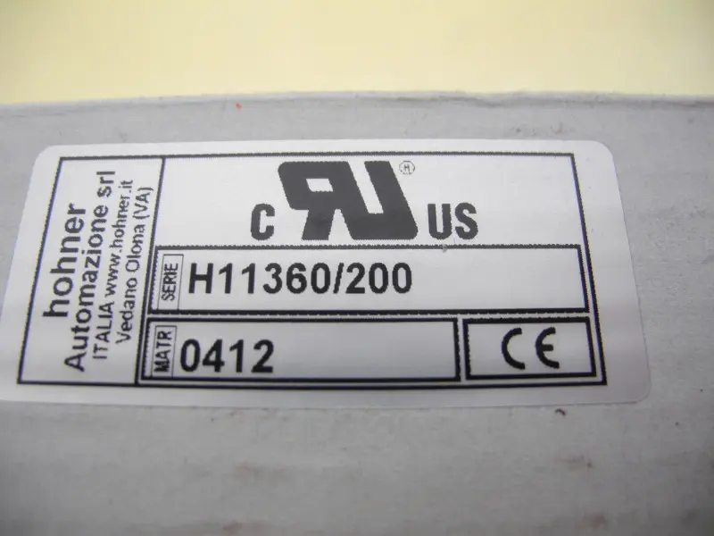 Produktfoto 1 von Hohner H11360/200 Drehgeber encoder 0412 unbenutzt OVP