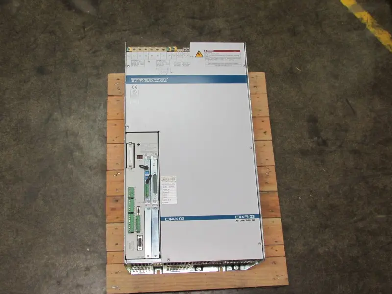 Produktfoto 1 von Rexroth Indramat DKR03.1-W200Z-BE23-01-FW Servo Drive TOP ZUSTAND