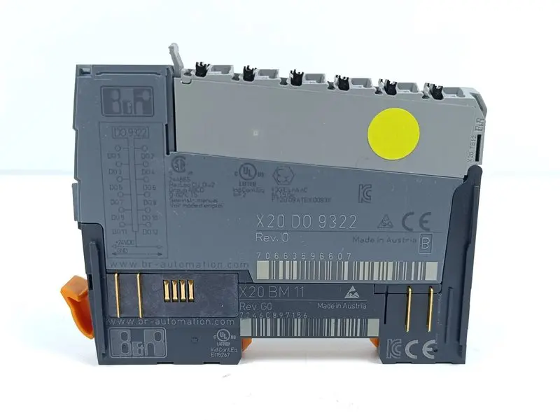 Produktfoto 1 von B&R X20 DO 9322 X20DO9322 Rev. IO + X20BM11 X20 BM 11 TOP ZUSTAND