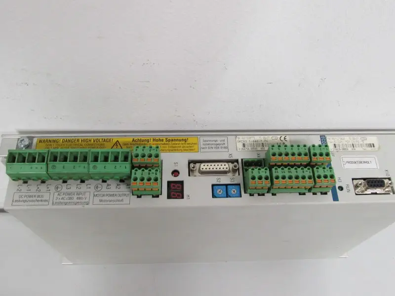 Produktfoto 1 von Rexroth Indramat DKC03.1-040-7-FW FWA-ECODRV-PDP-03VRS-MS + Profibus Top Zustand