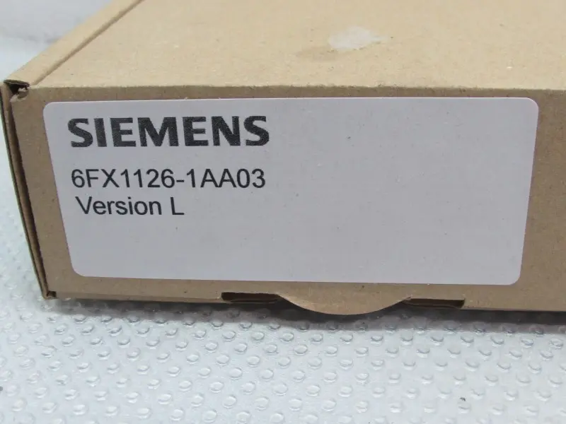 Produktfoto 1 von Siemens Sinumerik 6FX1126-1AA03 Version L