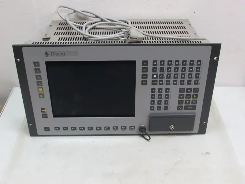 Produktfoto 1 von Leukhardt Dialog 8-F Id.Nr. 6307025 Bedienterminal Interbus Interface Top Zustand