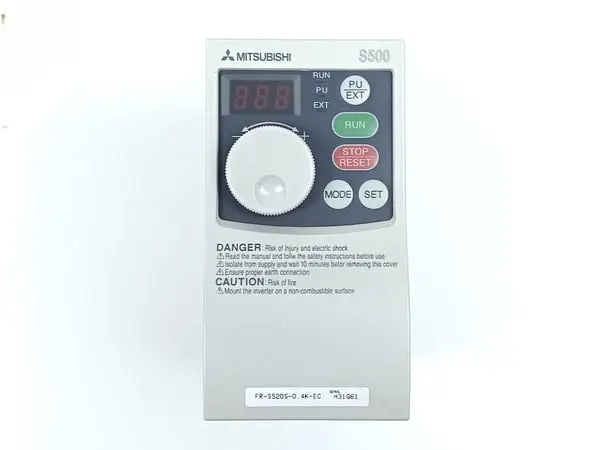 Produktfoto 1 von Mitsubishi FR-S520S-0.4K-EC 230V 0,4kw Electric Inverter TESTED & TOP ZUSTAND