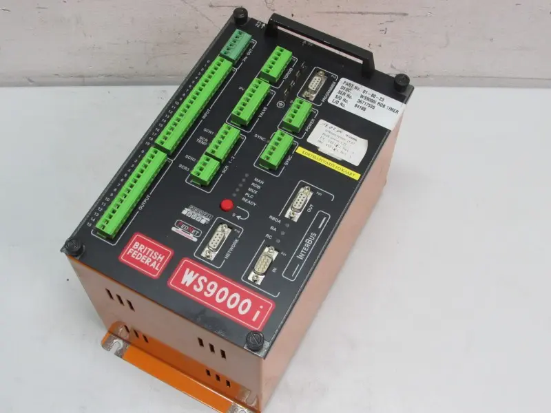 Produktfoto 1 von British Federal WS9000i Timer 01-80-23 Profibus Controller Interbus TOP ZUSTAND