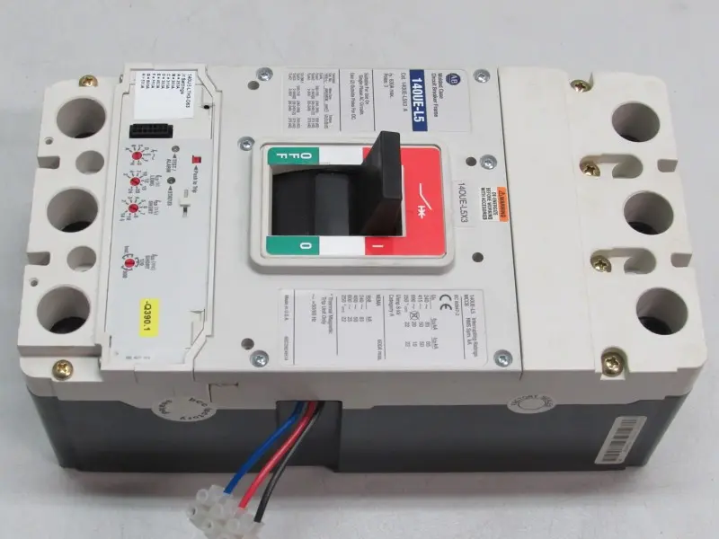 Produktfoto 1 von Allen Bradley 140UE-L5 140UE-L5X3 Leistungsschalter 630A Top Zustand