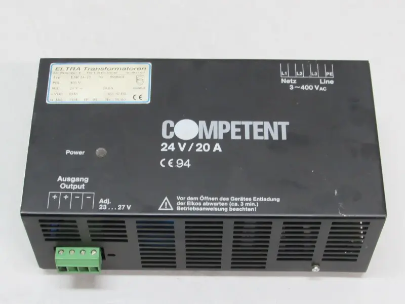 Produktfoto 1 von Eltra Transformatoren ESR 24/20 Competent 24V 20A