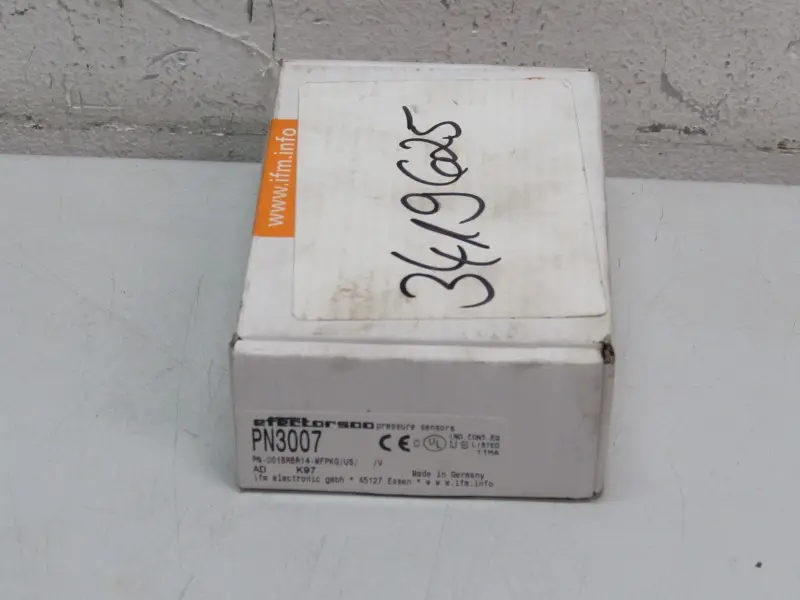 Produktfoto 1 von IFM Drucksensor Pressure sensor 1000mbar PN3007 UNUSED & OVP