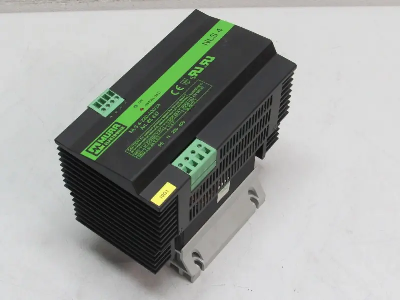Produktfoto 1 von MURR 85637 NLS 4-230-40 Power Supply 230/400V 1/2- Phase 24V DC 4A neuwertig