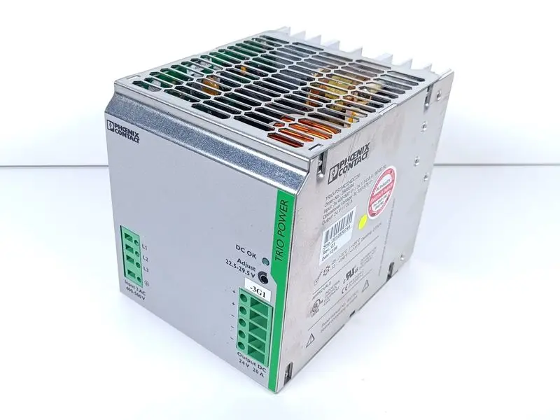 Produktfoto 1 von Phoenix Contact Netzteil Trio-PS/3AC/24DC/20 400V 24VDC 20A TESTED & TOP ZUSTAND