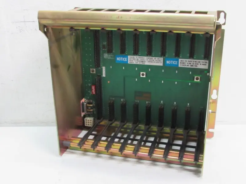 Produktfoto 1 von Allen Bradley 1771-A2B B 8 Slot I/O Chassis Rack