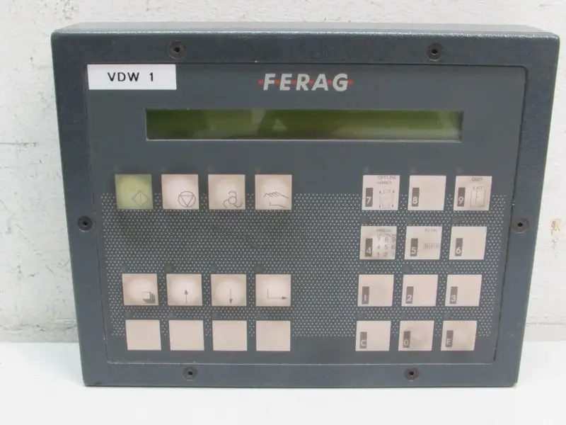 Produktfoto 1 von Ferag Art-Nr: 01001030 Rezzonico Systemtechnik 587.587.002 Bedienpanel
