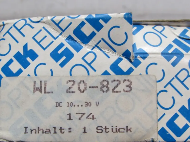 Produktfoto 1 von Sick Photoelectrick Sensor WL20-823 NEUWERTIG OVP