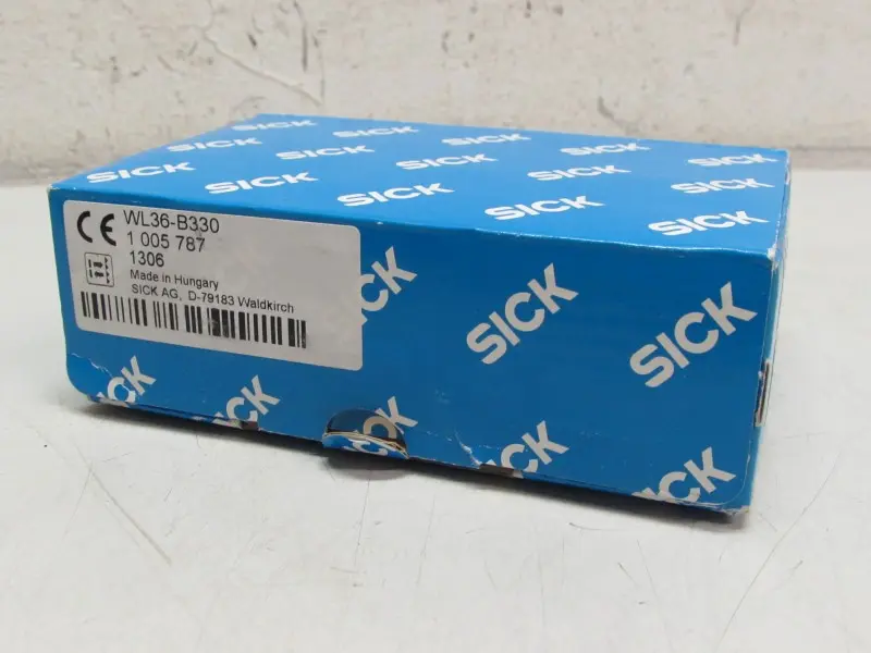 Produktfoto 1 von Sick WL36-B330 Reflexionslichtschranke 1005787 UNBENUTZT OVP