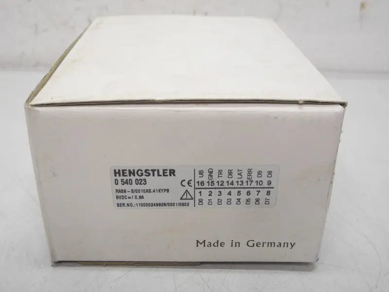 Produktfoto 1 von Hengstler 0540023 RA58-S/0010AS,41KYPB Encoder Unbenutzt OVP