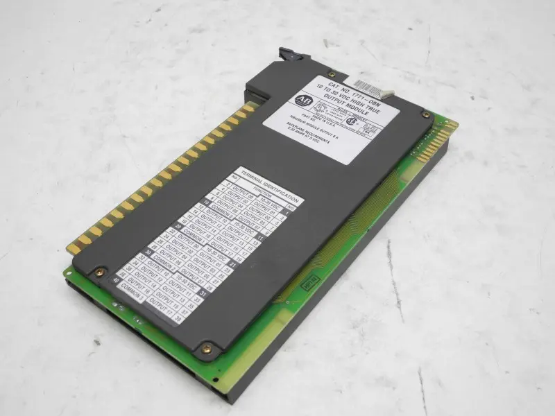 Produktfoto 1 von Allen Bradley 10 to 30 VDC High true output Module Cat.No. 1771-OBN 1771-0BN
