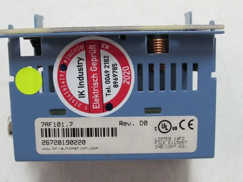 Produktfoto 1 von B&R 7AF101.7 Analog Interface AF101 Top Zustand