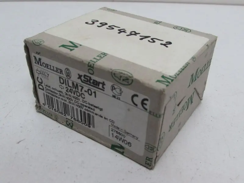 Produktfoto 1 von Moeller DILM7-01 24VDC Leistungs-Schütz UNUSED OVP