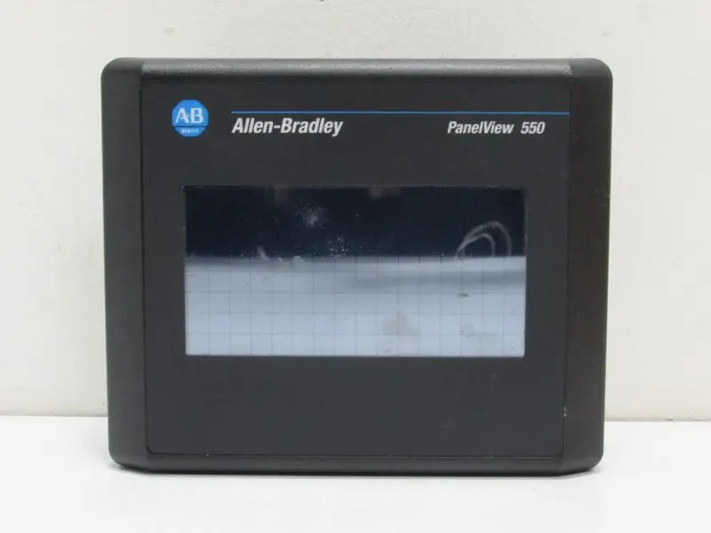 Produktfoto 1 von Allen Bradley PanelView 550 2711P-T5A16L1 SER.B REV.C FRN 4.41 24 VDC 18W TESTED