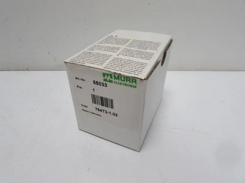 Produktfoto 1 von MURR Elektronik 55033 Code 754T3-1.02 36VDC 8A Installationstechnik UNUSED OVP