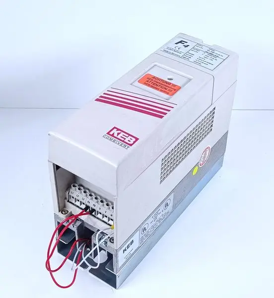 Produktfoto 1 von KEB F4 12.F4.S1D-3420 400V 6,6kVA 4,0KW TESTED & TOP ZUSTAND