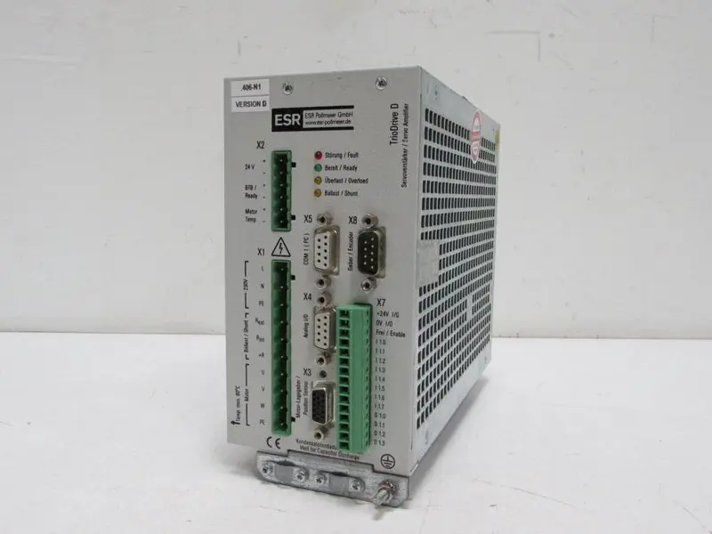 Produktfoto 1 von ESR BN 6753.3531 AC-Servoverstärker TrioDrive D B2-R1-A1-F5 FW: 6.3a Top Zustand
