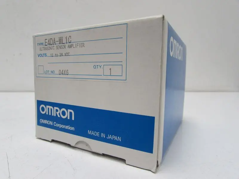 Produktfoto 1 von Omron E4DA-WL1C ULTRASONIC SENSOR AMPLIFIER UNUSED & OVP