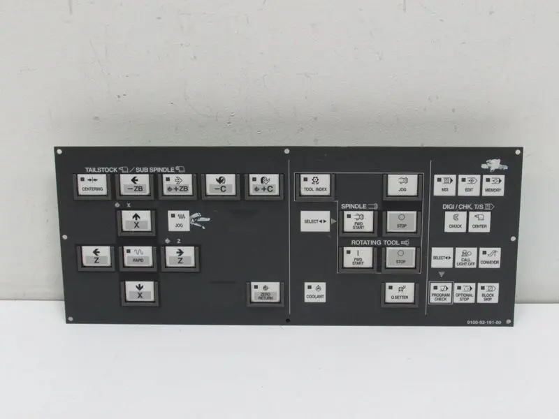 Produktfoto 1 von Hitachi Seiki Fanuc Fanuc Yaskawa Tastatur 9100-92-191-00 OPSW-L7 24-01-00-00