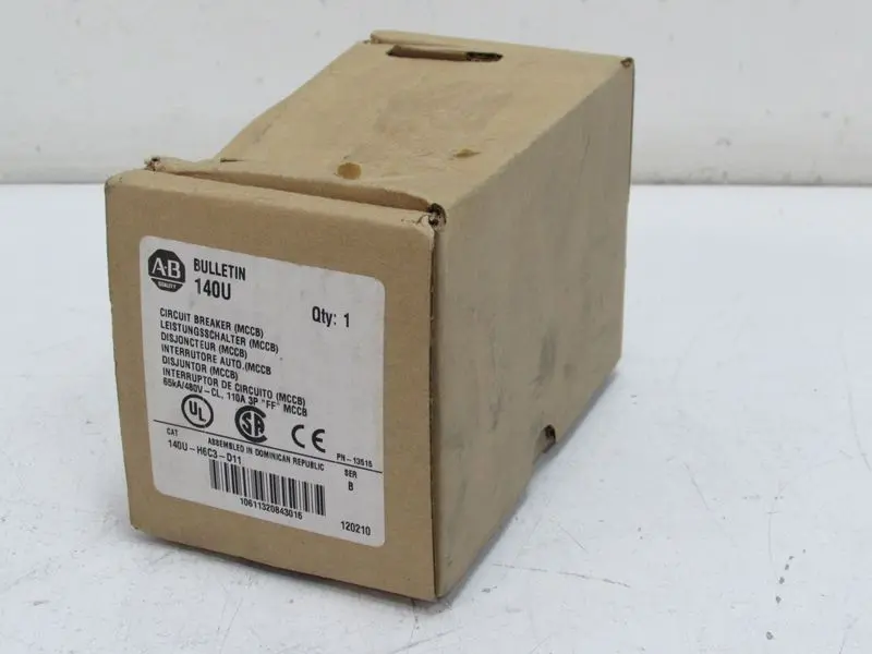 Produktfoto 1 von Allen Bradley Schutzschalter Leistungsschalter 140U-H6C3-D11 110A 140U-H6 OVP