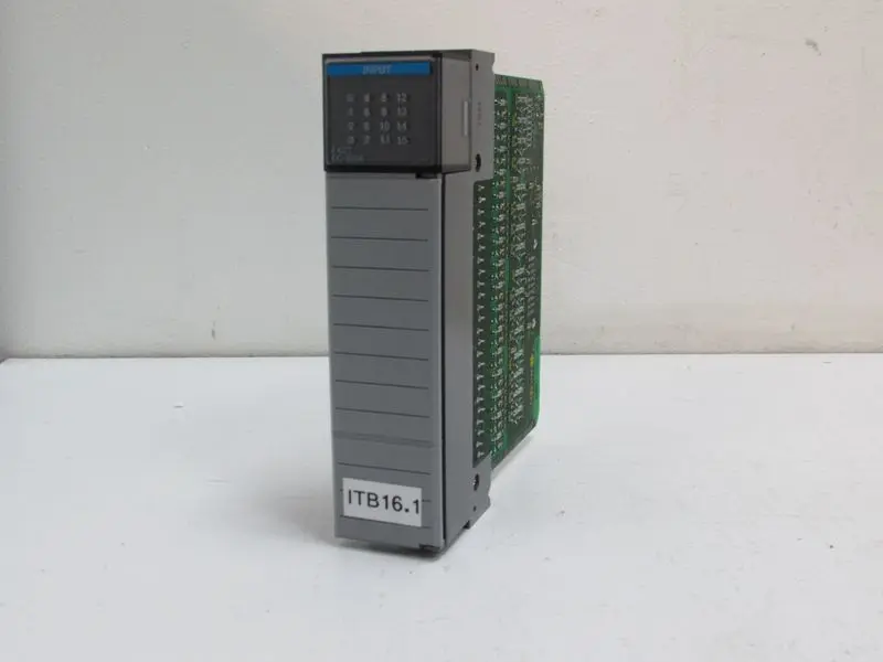 Produktfoto 1 von Allen Bradley SLC 500 1746-ITB16 Input Module Ser C TOP ZUSTAND
