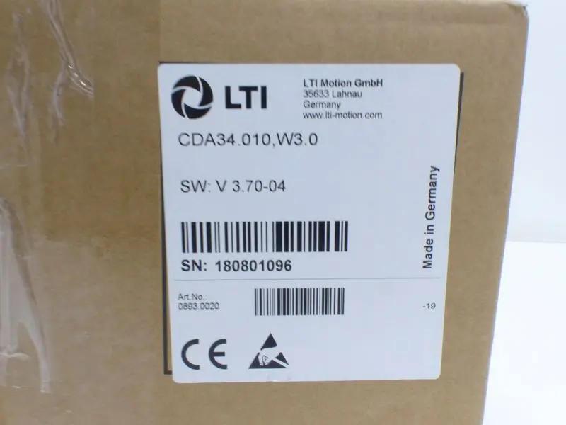 Produktfoto 1 von Lust LTI CDA34.010 , W3.0 Sero Drive Inverter 4kW 400V 7,3kVA unused OVP