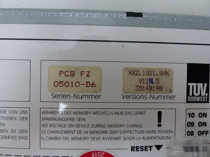 Produktfoto 1 von Lauer PCS 200FZ V114.5 XX2.1031.SHX TESTED REFURBISHED ÜBERHOLT