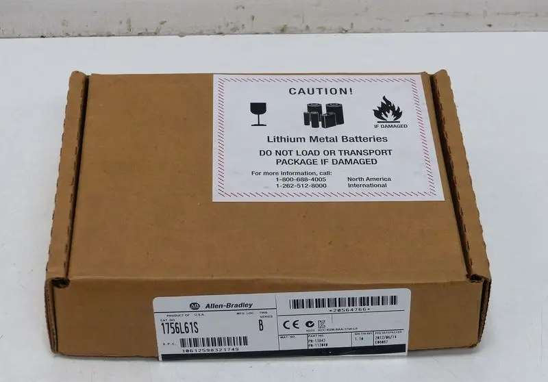 Produktfoto 1 von Allen Bradley 1756L61S Logix 5561S 1756-L61S Series: B UNUSED SEALED OVP