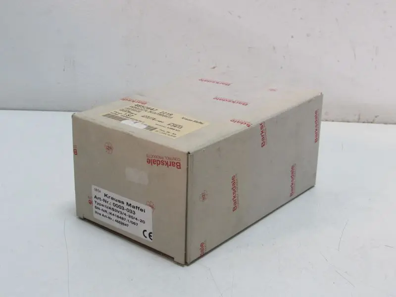 Produktfoto 1 von Barksdale UAS3 UAS 3 4-20mA ART.Nr.: 003-033 UNUSED & OVP