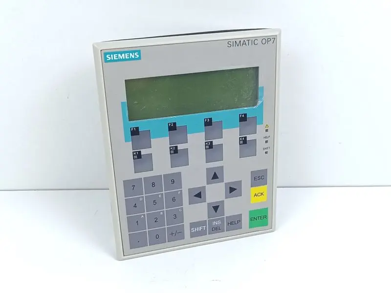 Produktfoto 1 von Siemens Operator Panel OP7-DP-12 6AV3 607-1JC30-0AX2 E-St. 03 TESTED TOP ZUSTAND