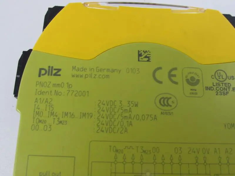 Produktfoto 1 von PILZ PNOZ mm0.1p ID No.: 772001 TESTED NEUWERTIG