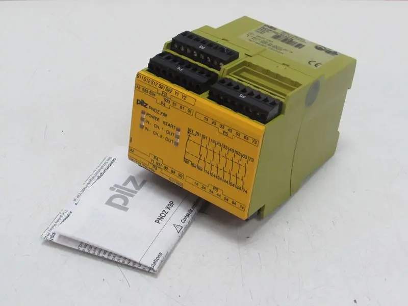 Produktfoto 1 von Pilz PNOZ X9P 24VDC 7n/o 2n/c 2so ID 777609 UNUSED & OVP