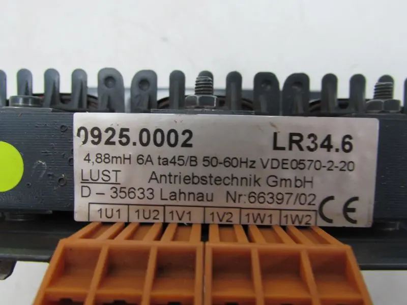 Produktfoto 1 von Lust Antriebstechnik Drossel Choke 0925.0002 LR34.6 6A ta45/B TOP ZUSTAND