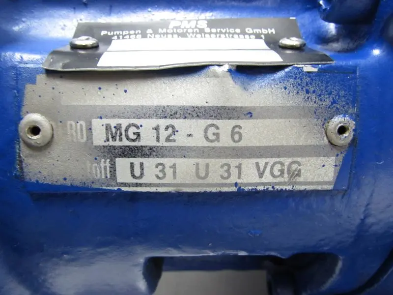 Produktfoto 1 von AEG AM 80NX2 Elektromotor 1,1kW + PMS R2167-0302 MG12-G6 TESTED