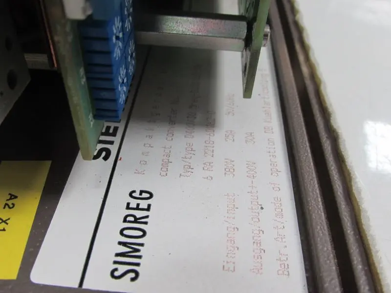 Produktfoto 1 von Siemens Simoreg D400/30 Mreq-GDG6V62-3A0 6RA2218-6DV62-0 400V 30A TESTED TOP