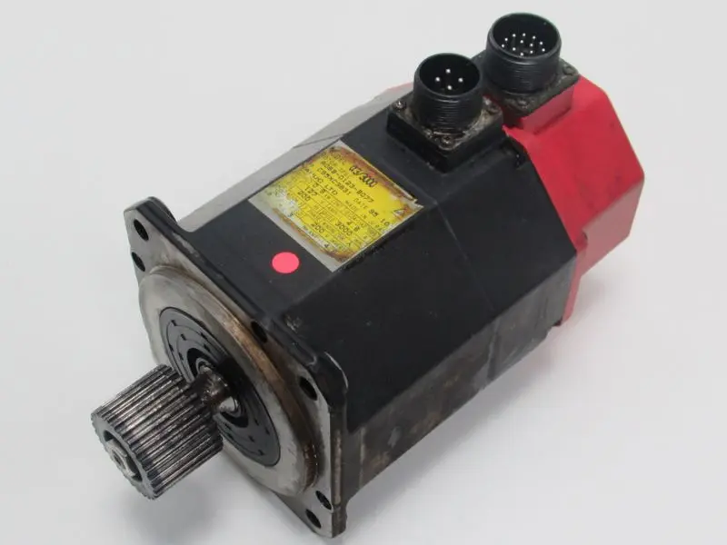 Produktfoto 1 von Fanuc A06B-0123-B077 Servomotor  127V 4,6A